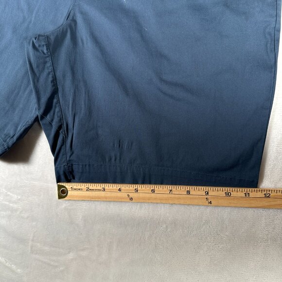 Lululemon Commission Shorts Men Size 36 Blue Classic Fit Slash Pockets LM7AAASE - Picture 4 of 11